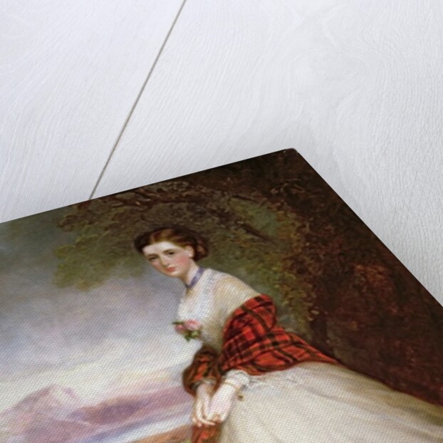 Portrait of Gertrude, Countess of Dunmore by Richard Buckner