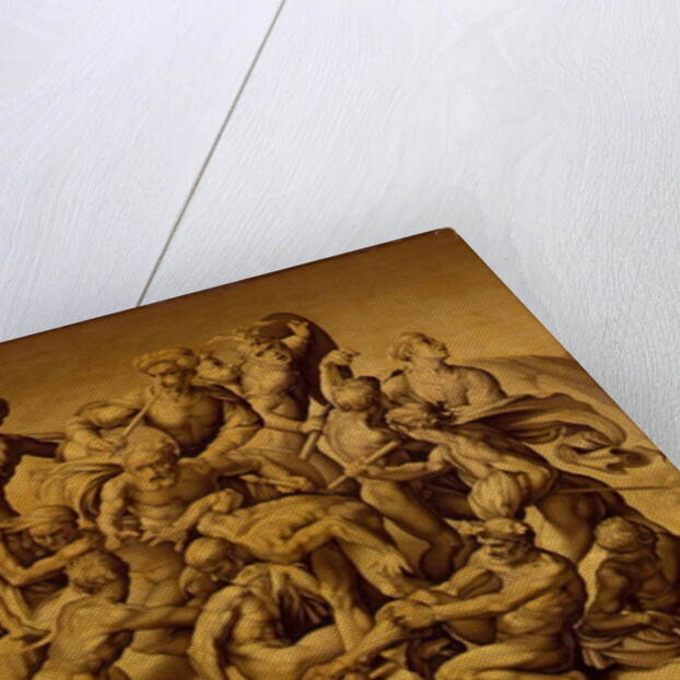 The Battle of Cascina, or The Bathers, after Michelangelo, 1542 by Aristotile da Sangallo