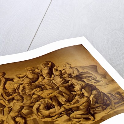 The Battle of Cascina, or The Bathers, after Michelangelo, 1542 by Aristotile da Sangallo