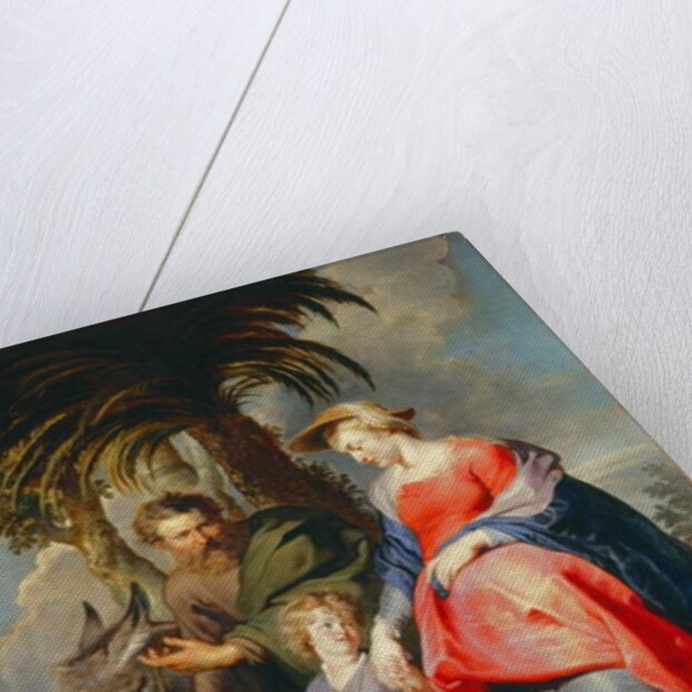 Return of the holy family from Egypt by Peter Paul Rubens