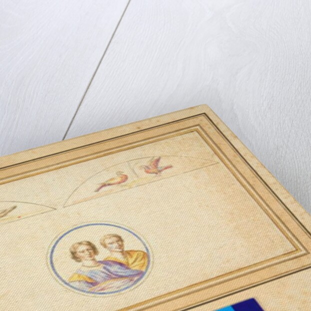 Husband and wife in central circle by Pietro Santi Bartoli