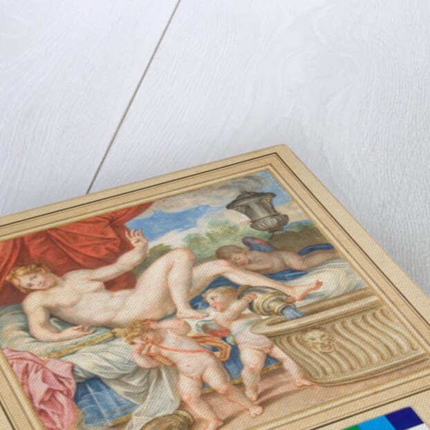 Recumbent Danae with the Cupids Shown by Pietro Santi Bartoli