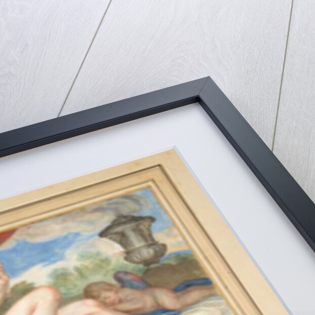 Recumbent Danae with the Cupids Shown by Pietro Santi Bartoli