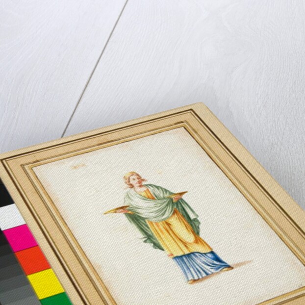 Female figure on pedestal by Pietro Santi Bartoli