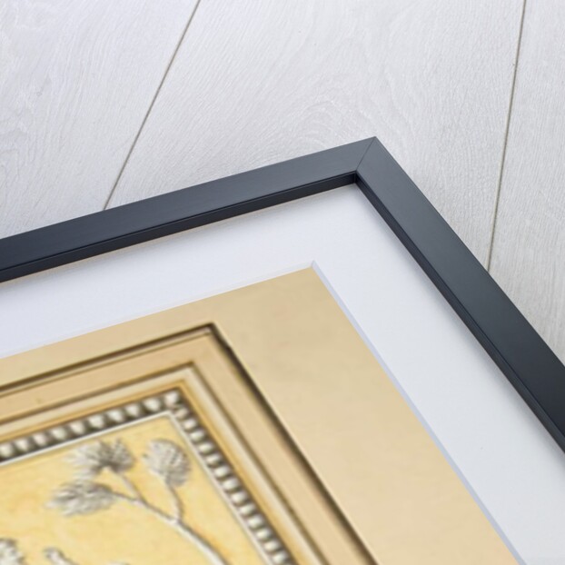 Three silver panels from the front of a wooden chest by Pietro Santi Bartoli