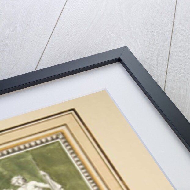 Three silver panels from the front of a wooden chest by Pietro Santi Bartoli