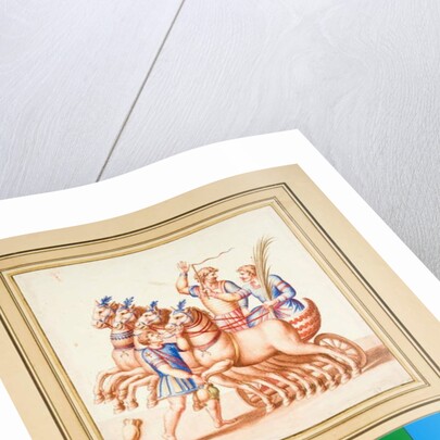 Two charioteers by Pietro Santi Bartoli