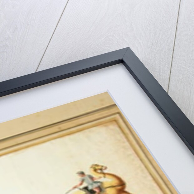 Copy of a mosaic of an Elephant fighting against a bull by Pietro Santi Bartoli