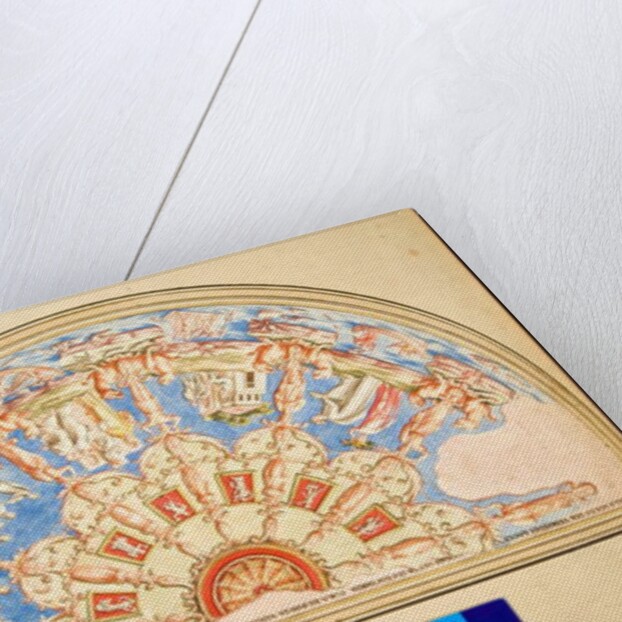 Design for a ceiling lunette by Pietro Santi Bartoli