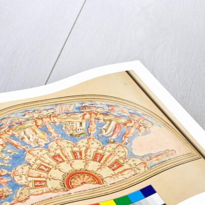 Design for a ceiling lunette by Pietro Santi Bartoli