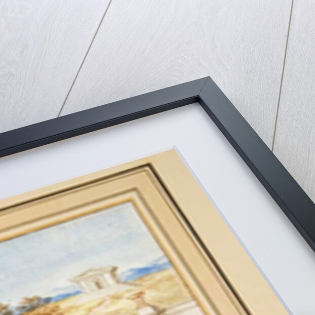 Large design of a wall with paintings. by Pietro Santi Bartoli