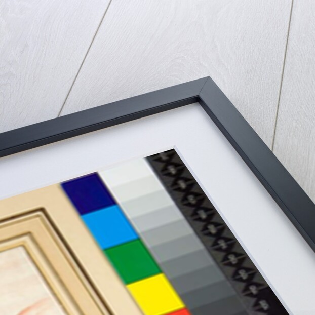 Copy of a mosaic of a Man with pointed cap pouring from vase. by Pietro Santi Bartoli