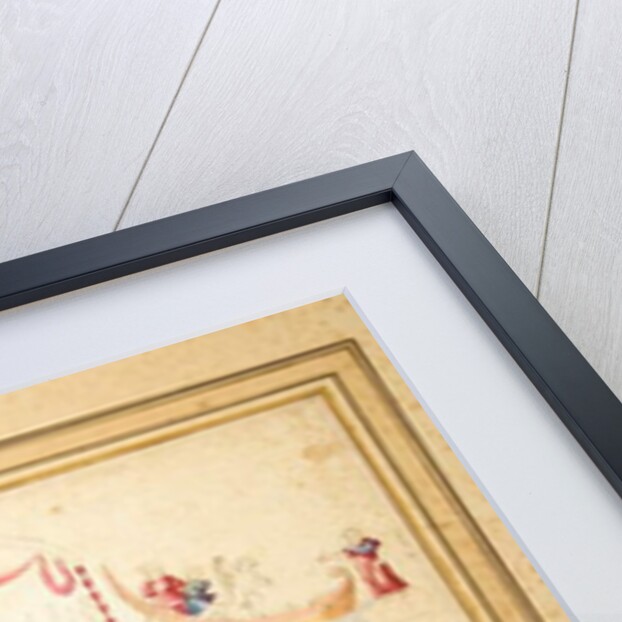 Aphrodite swimming with numerous putti round her by Pietro Santi Bartoli