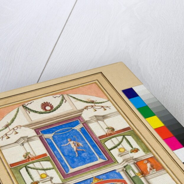 A Decorated Wall by Pietro Santi Bartoli