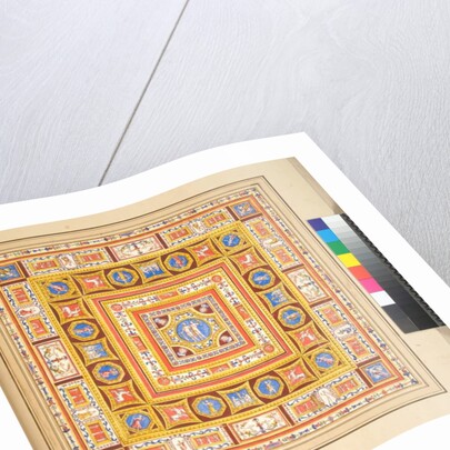 Design for a ceiling fresco by Pietro Santi Bartoli