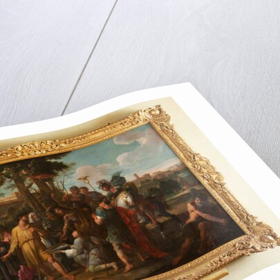 Cincinnatus at the Plough by Luigi Garzi