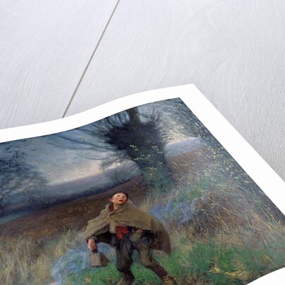 Bird Scaring, March, 1896 by George Clausen