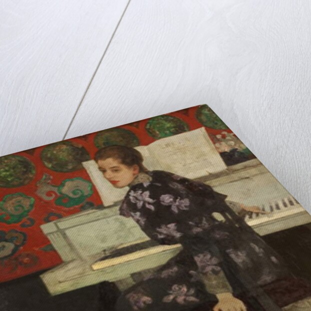 The White Piano, 1894 by Arthur Melville