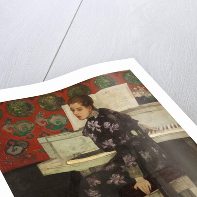 The White Piano, 1894 by Arthur Melville