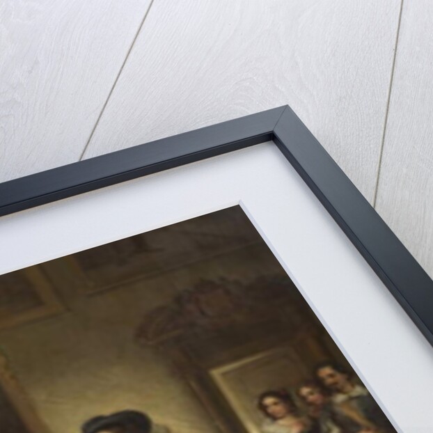 Rubens Presenting His Picture 'Peace and War' to Charles I, 1858–71 by Ambrosini Jerôme