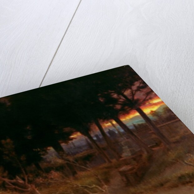 Florence, evening, 1896 by Albert Goodwin