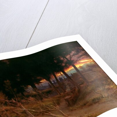 Florence, evening, 1896 by Albert Goodwin