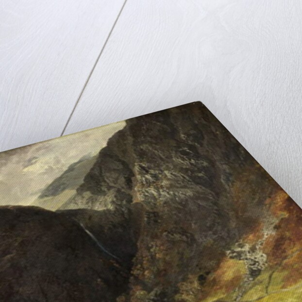 Styhead Pass, Borrowdale, 1854 by Alfred William Hunt