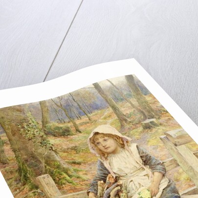 The Wood Gatherer, c.1880 by Henry James Johnstone