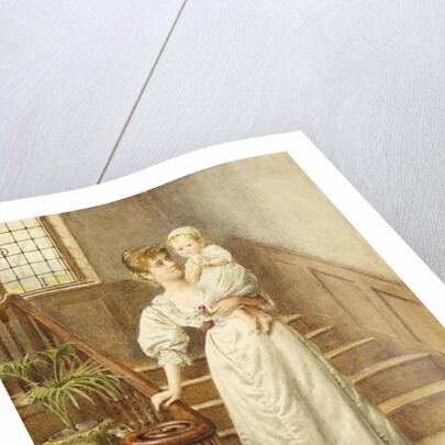 Mother and Child, c.1890 by George Goodwin Kilburne