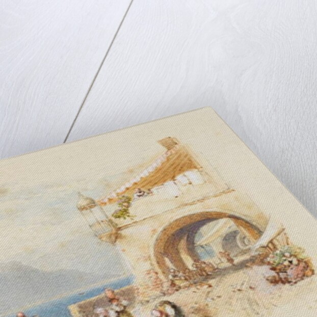 Bellagio, Lake Como, c.1850-75 by Myles Birket Foster