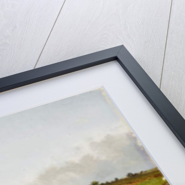 Landscape with old man carrying a basket, 1886 by Joseph Knight
