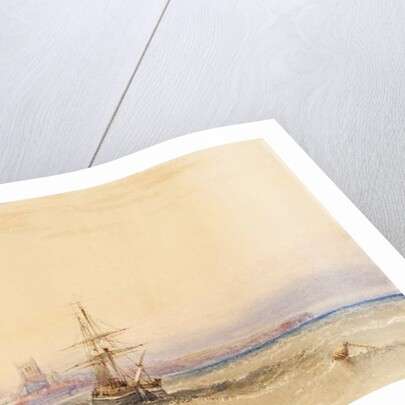 Morning, Hartlepool by Anthony Vandyke Copley Fielding