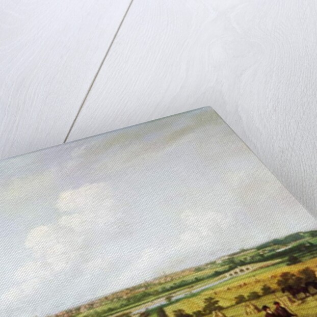 View of Preston from Penwortham Mill, 1821 by John Jenkinson