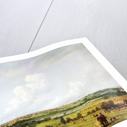 View of Preston from Penwortham Mill, 1821 by John Jenkinson