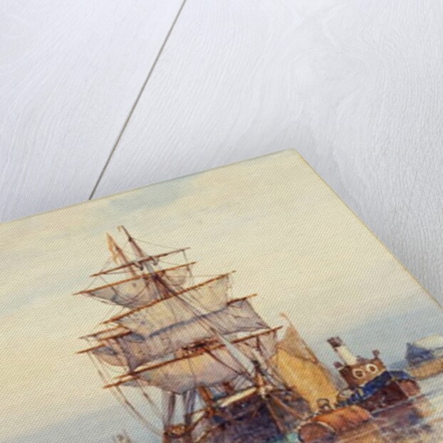 On the Thames by Frederick James Aldridge