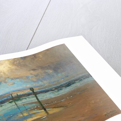 A Wind Swept Shore, 1903 by Arthur Meade