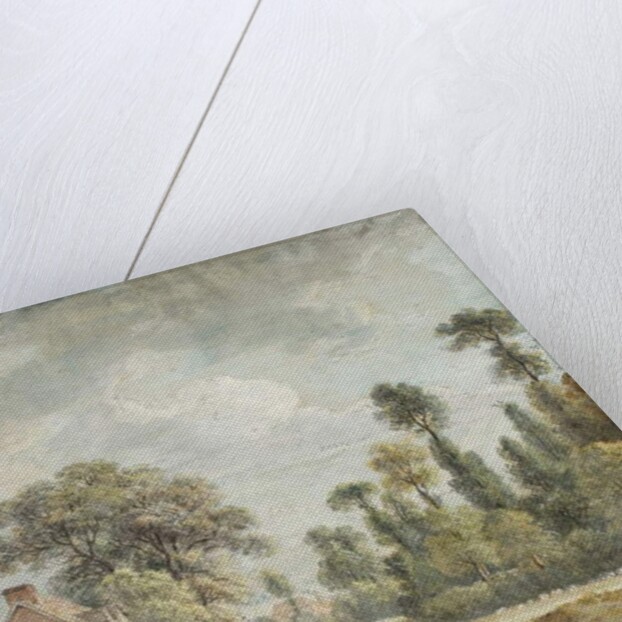 Looking down Egham Hill by Paul Sandby