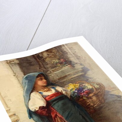 Figure study, 1883 by Guido Bach