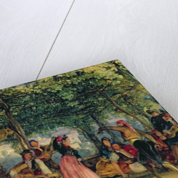 The Fiesta at Granada by John Frederick Lewis