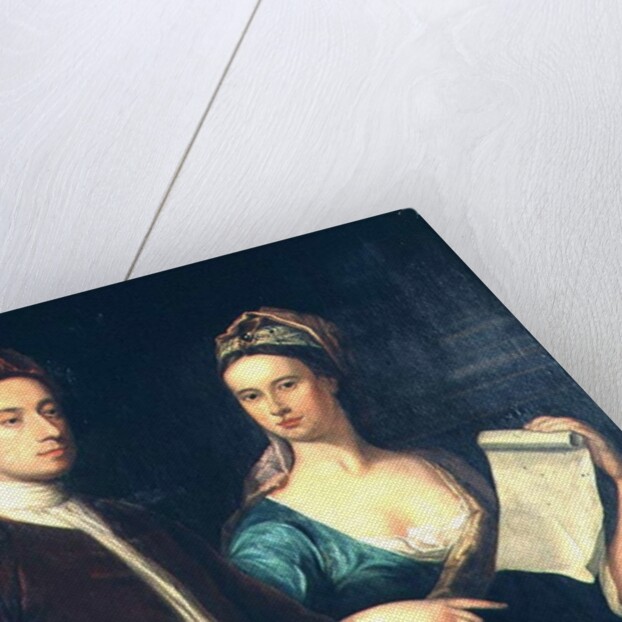 Portrait of Richard Boyle, 3rd Earl of Burlington and his wife Lady Dorothy Savile 1723 by William Aikman