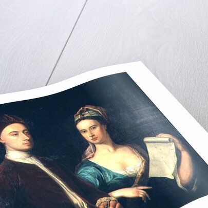 Portrait of Richard Boyle, 3rd Earl of Burlington and his wife Lady Dorothy Savile 1723 by William Aikman