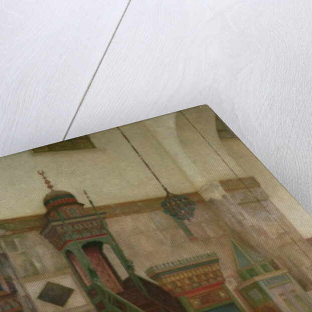 Detail of the interior of the Grand Mosque, Damascus, 1873-75 by Frederic Leighton