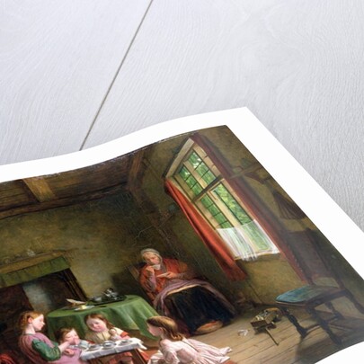 A Tea Party, 1862 by Thomas Webster