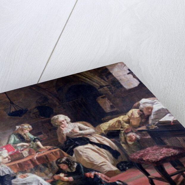 The Royal Family of France in the Prison of the Temple in 1792, 1851 by Edward Matthew Ward