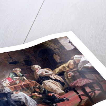 The Royal Family of France in the Prison of the Temple in 1792, 1851 by Edward Matthew Ward