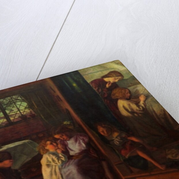 Bedtime, 1862 by Arthur Hughes