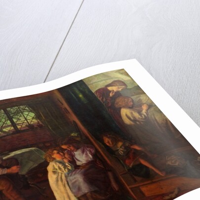 Bedtime, 1862 by Arthur Hughes