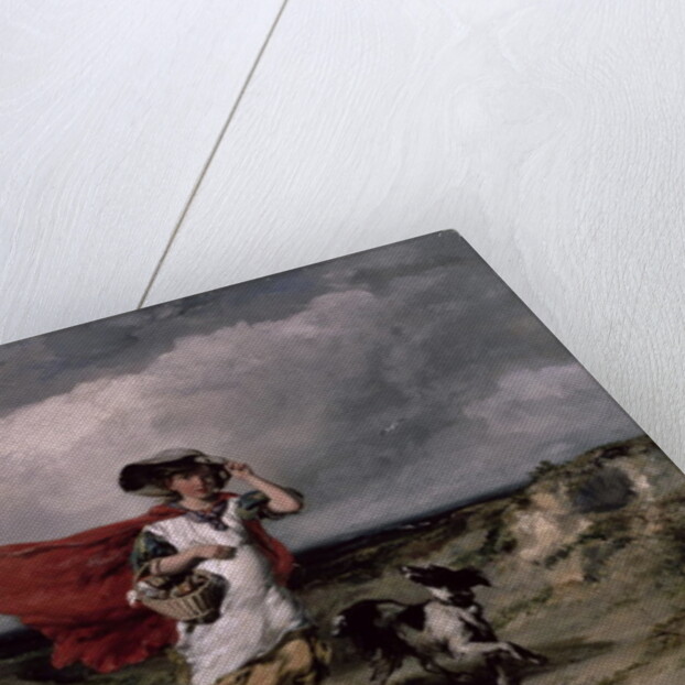 Crossing the Heath, Windy Day, 1836 by Paul Falconer Poole