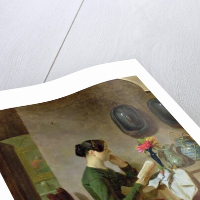 The Housekeeper, c.1858 by J. Davies