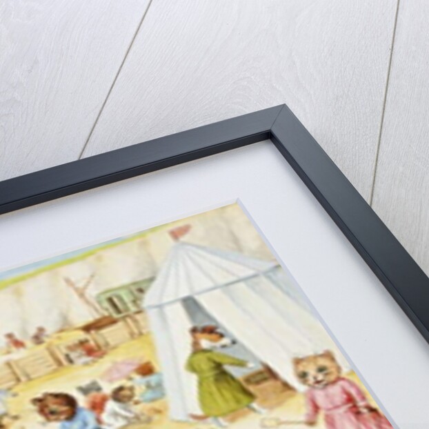 Holiday Time by Louis Wain